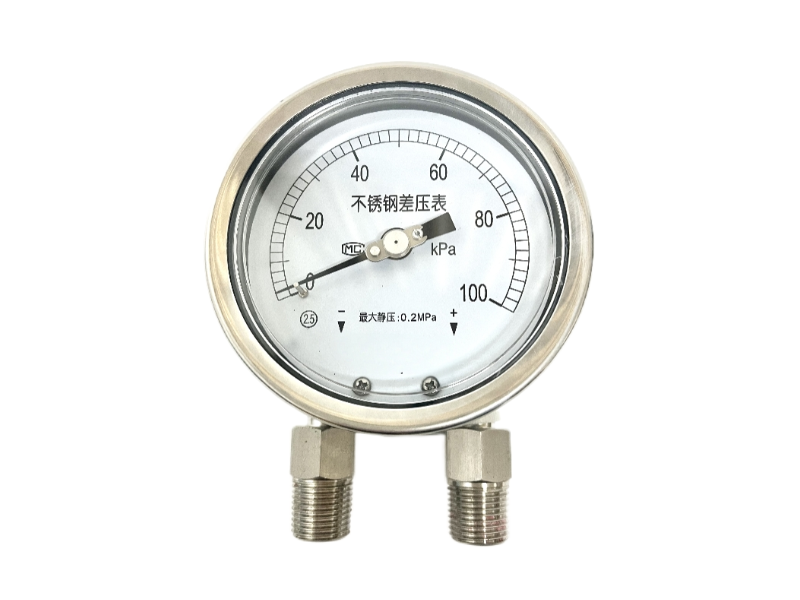 不銹鋼差壓表CYW-100B